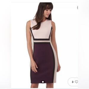 Dress sale 🔥🔥 2/$25 Color block sheath dress by Calvin Klein size 8